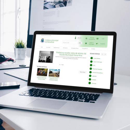 Site da Prefeitura de Maravilhas - MG
