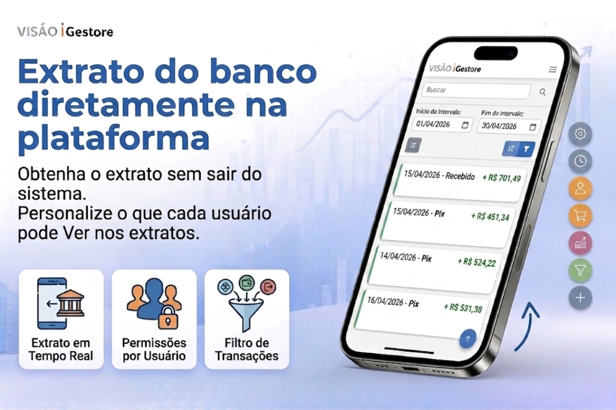 iGestore - 'Sistema financeiro'  para 'empresas de serviços'.